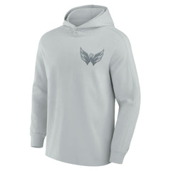 Washington Capitals Fanatics Elements Lightweight Tri-Blend Fleece Hoodie Gray