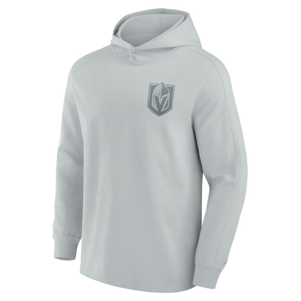 Vegas Golden Knights Fanatics Elements Lightweight Tri-Blend Fleece Hoodie Gray