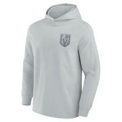Vegas Golden Knights Fanatics Elements Lightweight Tri-Blend Fleece Hoodie Gray