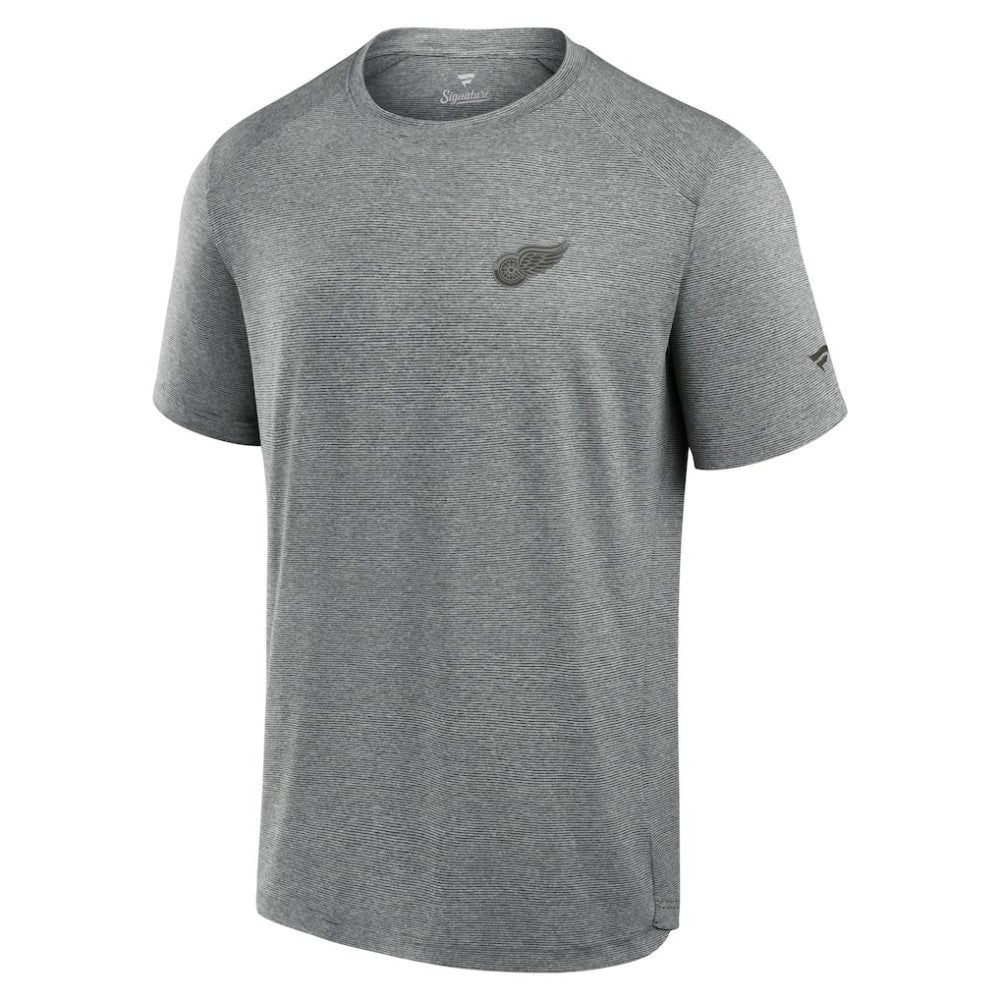 Detroit Red Wings - Fanatics Front Office Tech T-Shirt Black
