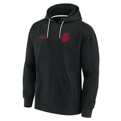 Fanatics - Portland Trail Blazers Unisex Elements Super Soft Fleece Pullover Hoodie - Black