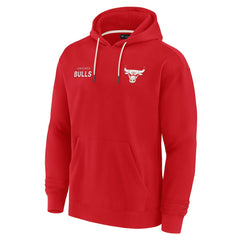 Fanatics - Chicago Bulls Unisex Elements Super Soft Fleece Pullover Hoodie - Red