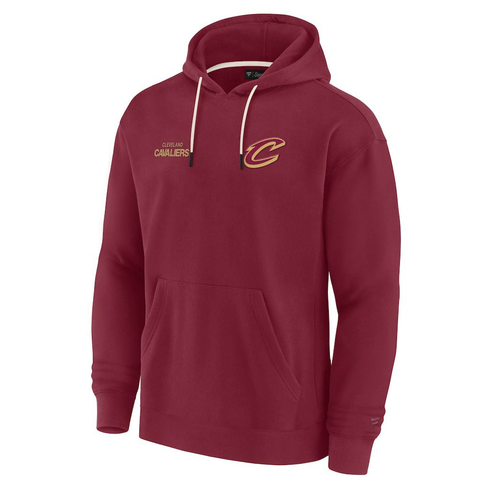 Fanatics - Cleveland Cavaliers Unisex Elements Super Soft Fleece Pullover Hoodie - Wine