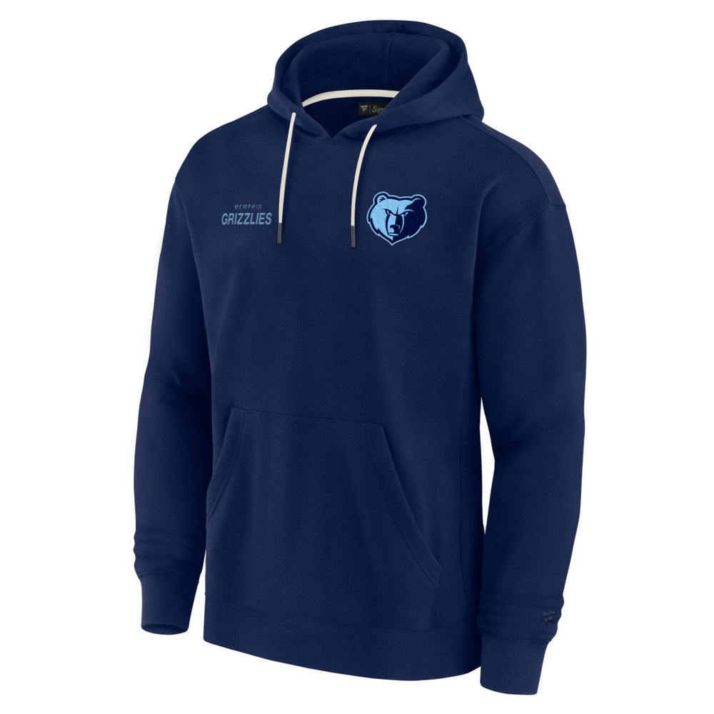 Fanatics - Memphis Grizzlies Unisex Elements Super Soft Fleece Pullover Hoodie - Navy