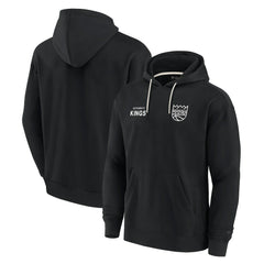 Fanatics - Sacramento Kings Unisex Elements Super Soft Fleece Pullover Hoodie - Black