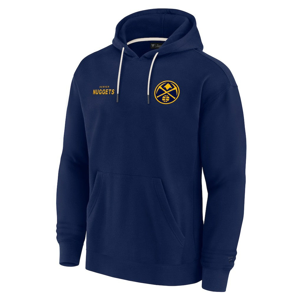 Fanatics - Denver Nuggets Unisex Elements Super Soft Fleece Pullover Hoodie - Navy