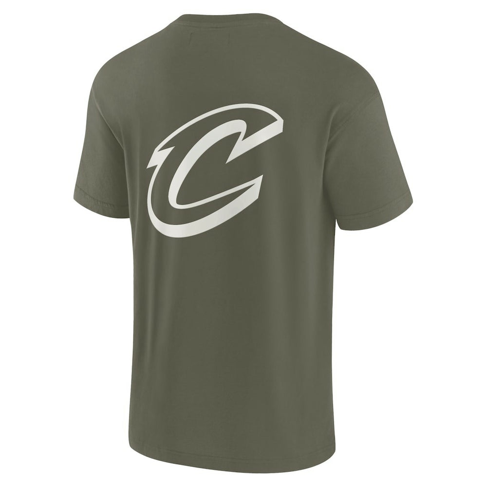 Fanatics - Cleveland Cavaliers Unisex Elements Super Soft Short Sleeve T-Shirt - Olive