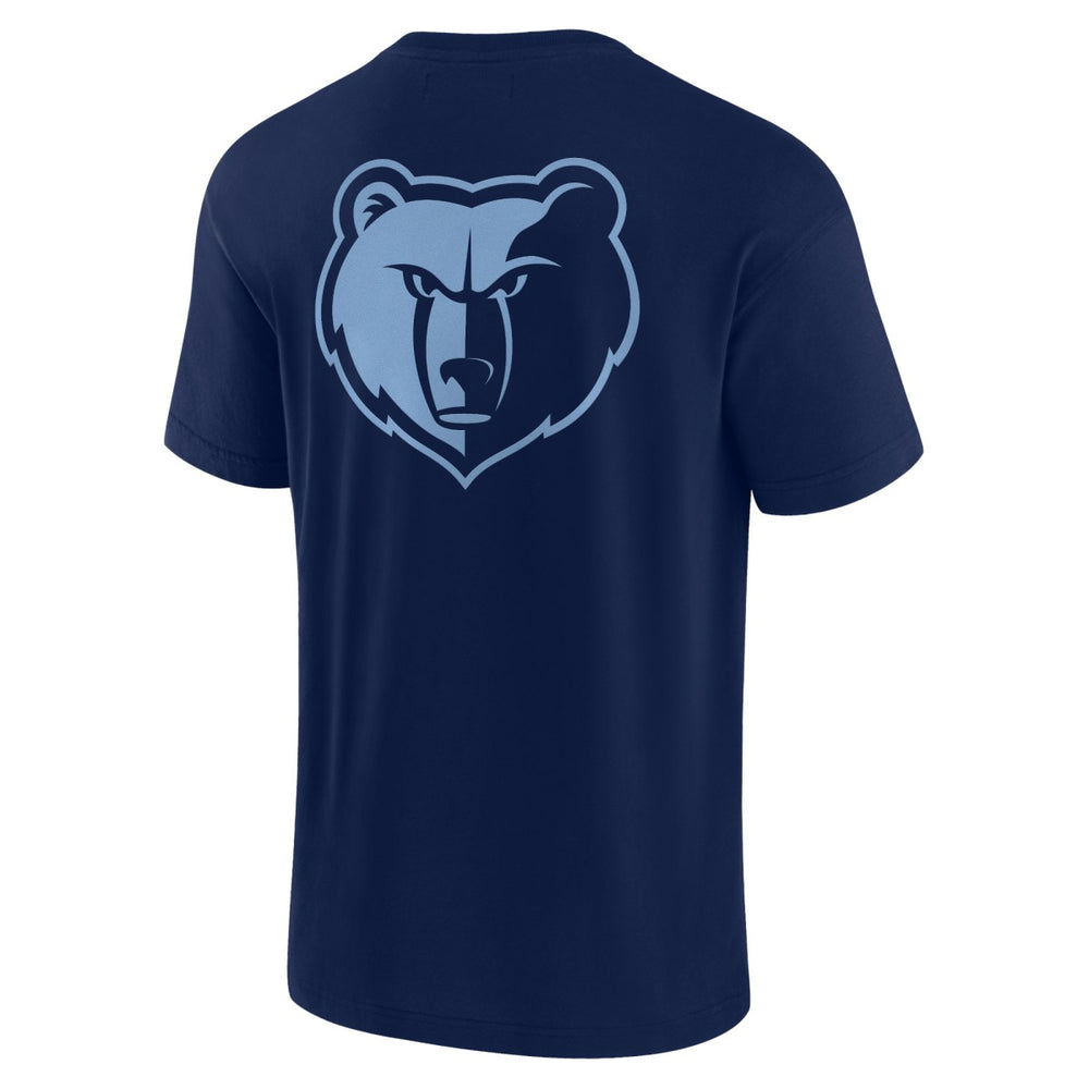 Fanatics - Memphis Grizzlies Unisex Elements Super Soft Short Sleeve T-Shirt - Navy