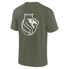 Fanatics - Sacramento Kings Unisex Elements Super Soft Short Sleeve T-Shirt - Olive