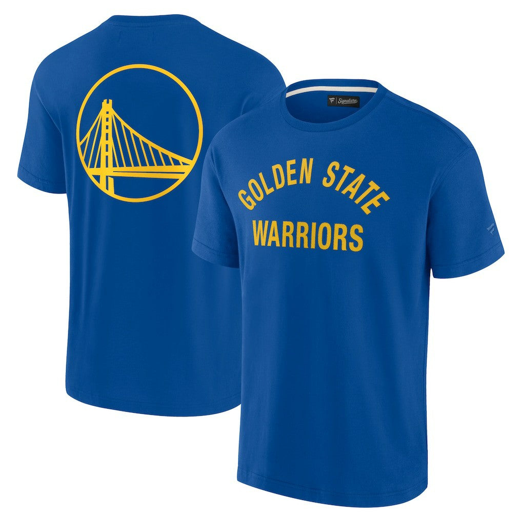 Fanatics - Golden State Warriors Unisex Elements Super Soft Short Sleeve T-Shirt - Royal