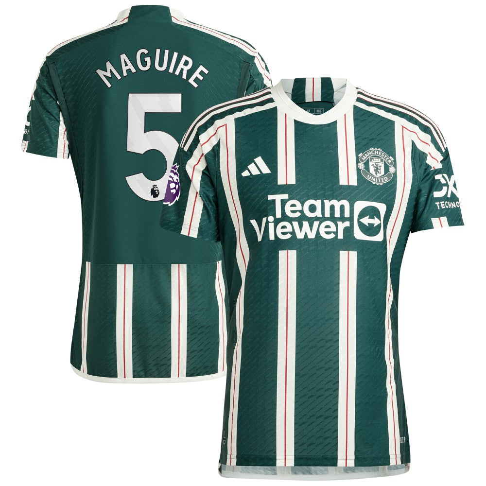 Adidas Harry Maguire Manchester United 2023/24 Away Player Jerseys - Green