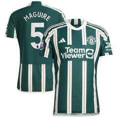 Adidas Harry Maguire Manchester United 2023/24 Away Player Jerseys - Green