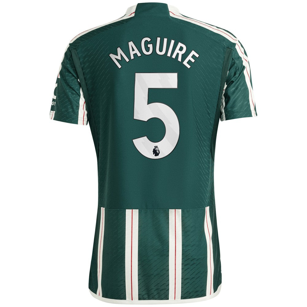 Adidas Harry Maguire Manchester United 2023/24 Away Player Jerseys - Green