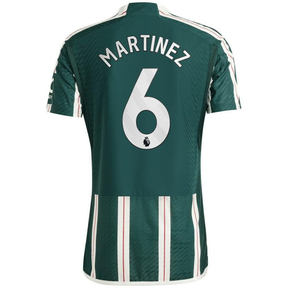 Adidas Lisandro Martínez Manchester United 2023/24 Away Player Jerseys - Green