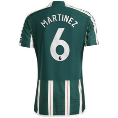 Adidas Lisandro Martínez Manchester United 2023/24 Away Player Jerseys - Green