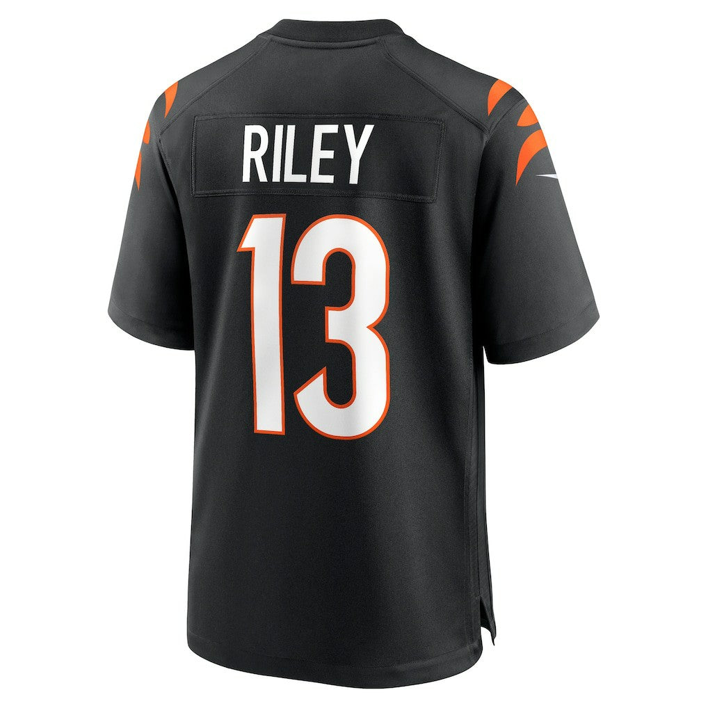 Ken Riley Cincinnati Bengals Retired Player Game Jersey Black - Nike