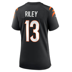 Ken Riley Cincinnati Bengals Women's Retired Player Game Jersey Black - Nike