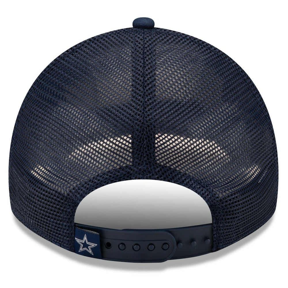 Dallas Cowboys New Era Game Day 9TWENTY Adjustable Trucker Hat Navy - NFL