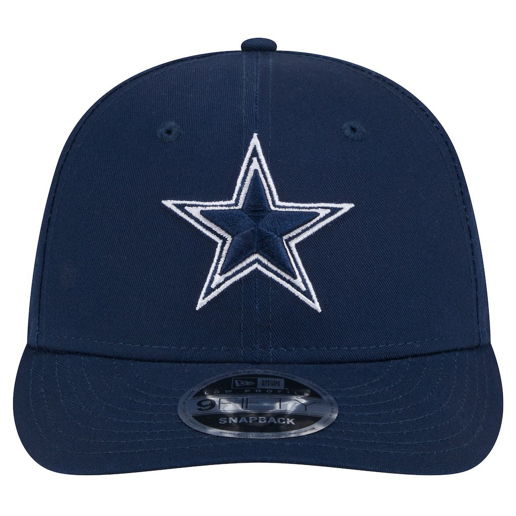 Dallas Cowboys New Era Main Low Profile 9FIFTY Snapback Hat Navy - NFL