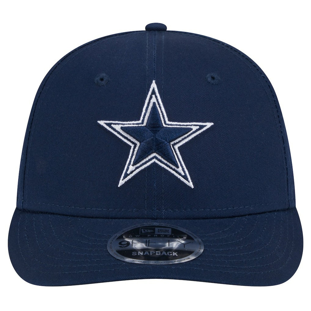 Dallas Cowboys New Era Main Low Profile 9FIFTY Snapback Hat Navy - NFL
