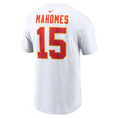Patrick Mahomes Kansas City Chiefs Player Name & Number T-Shirt White - Nike