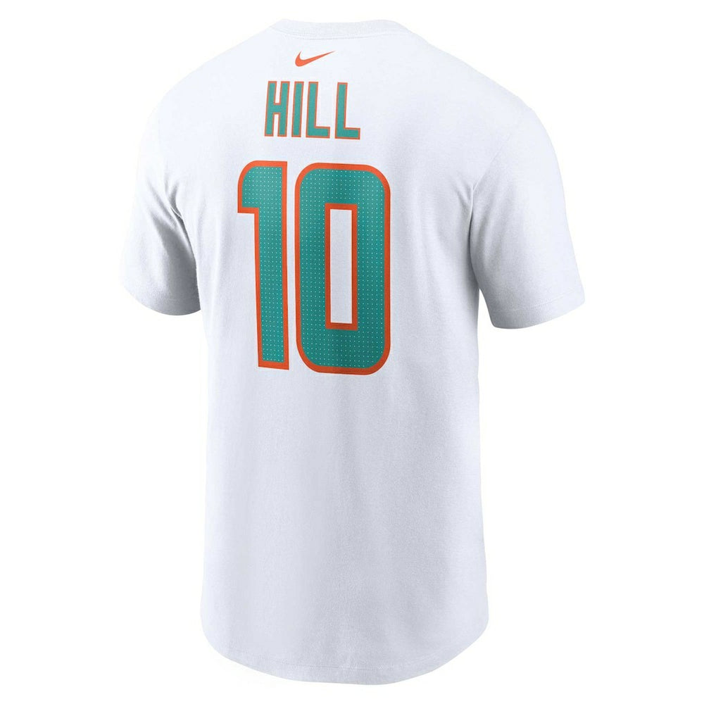 Tyreek Hill Miami Dolphins Player Name & Number T-Shirt White - Nike