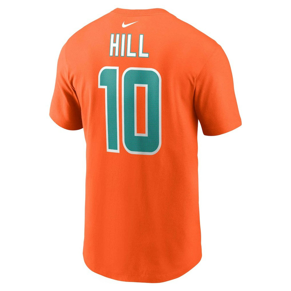 Tyreek Hill Miami Dolphins Player Name & Number T-Shirt Orange - Nike