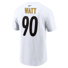 T.J. Watt Pittsburgh Steelers Player Name & Number T-Shirt White - Nike