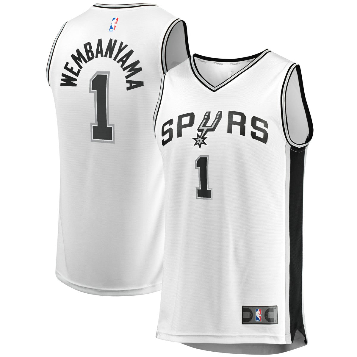 Victor Wembanyama San Antonio Spurs Fast Break Player Jersey - Association Edition - White | NBA Jerseys