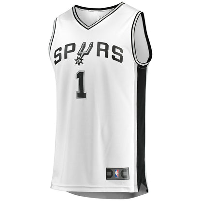 Victor Wembanyama San Antonio Spurs Fast Break Player Jersey - Association Edition - White | NBA Jerseys