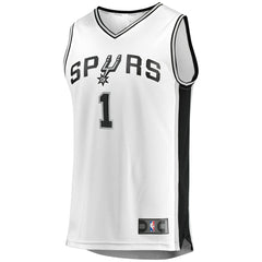 Fanatics - Victor Wembanyama San Antonio Spurs Youth Fast Break Player Jersey - Association Edition - White