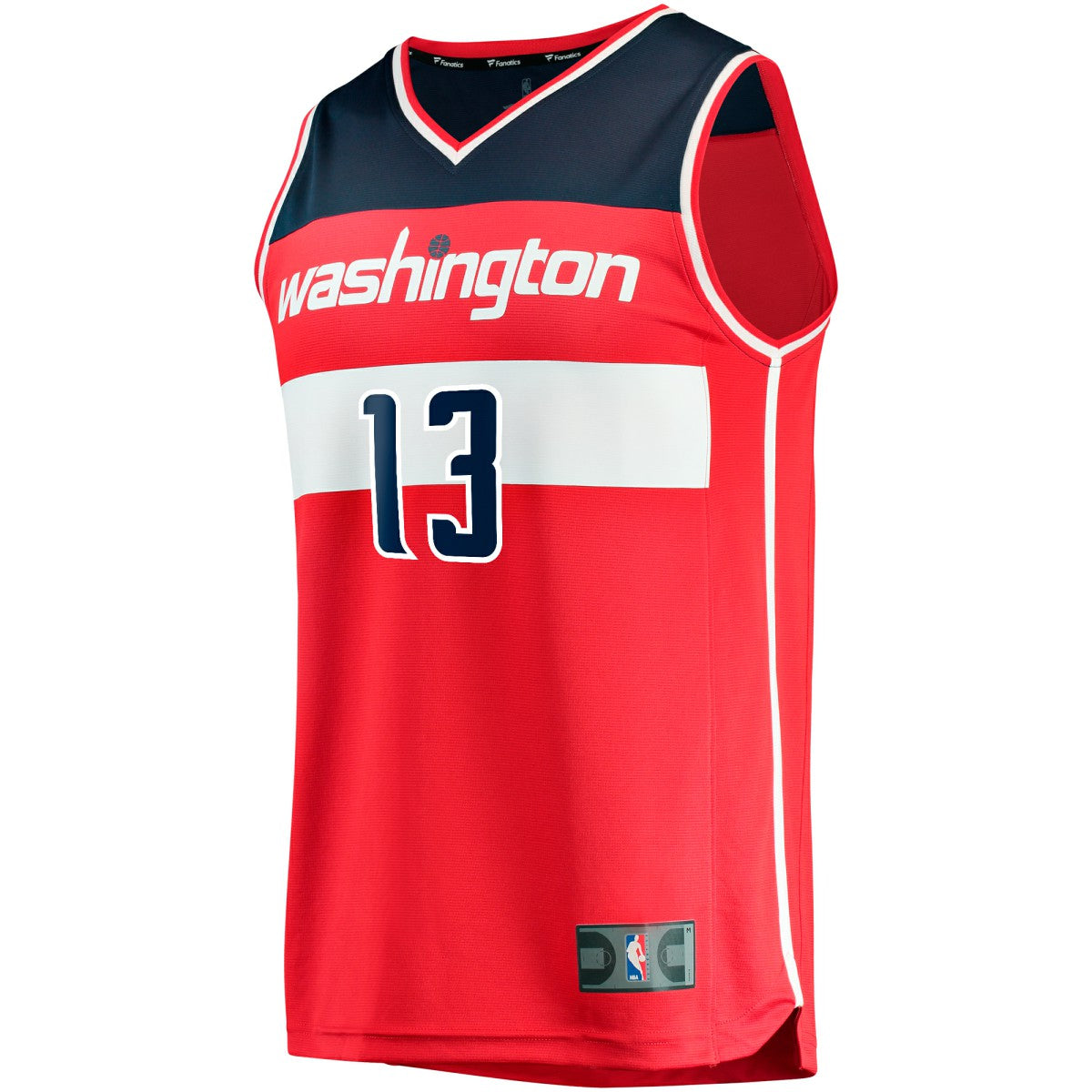 Jordan Poole Washington Wizards Fast Break Player Jersey - Icon Edition - Red | NBA Jerseys