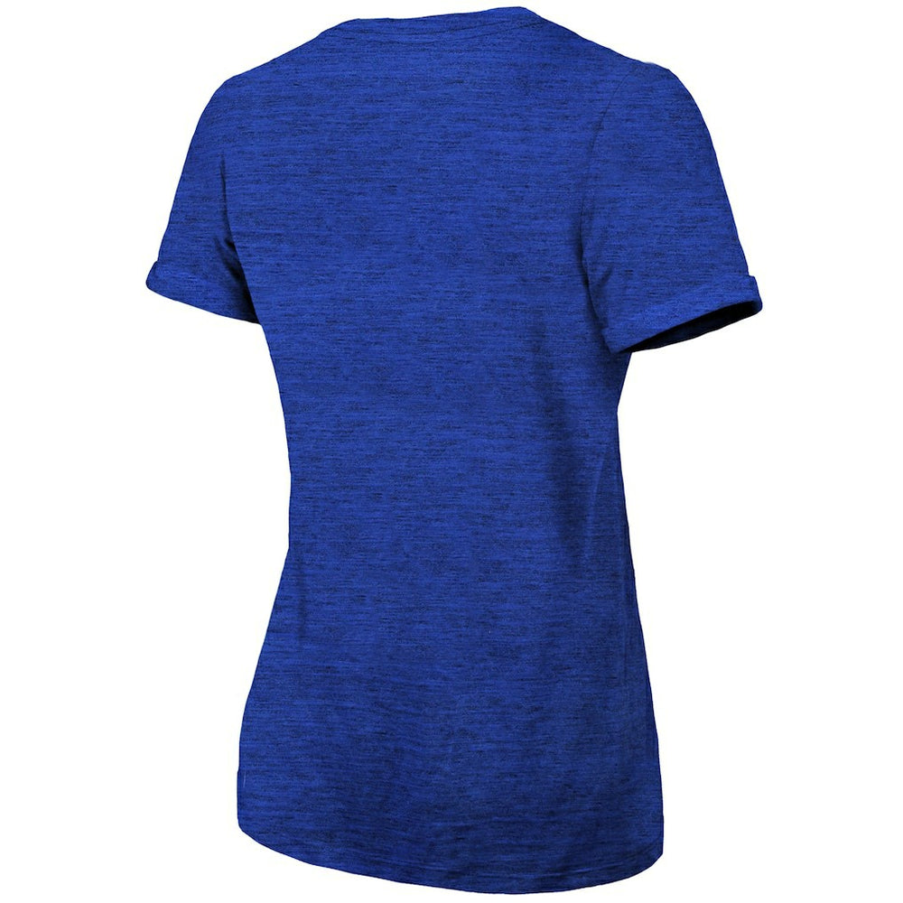Indianapolis Colts Majestic Threads Women's Indiana Nights Alternate Tri-Blend Boyfriend T-Shirt Heather Blue - NFL