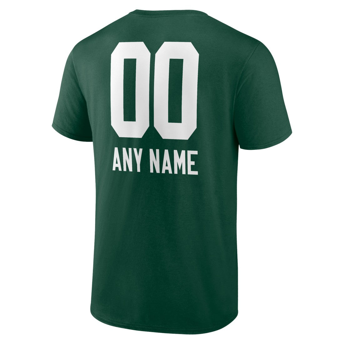 Green Bay Packers Personalized Name & Number Team Wordmark T-Shirt Green - NFL