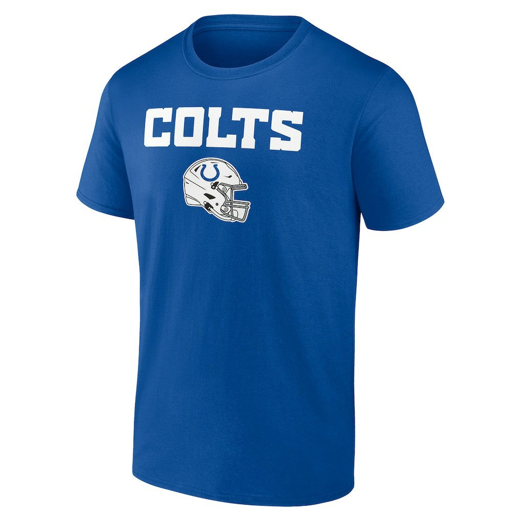 Indianapolis Colts Personalized Name & Number Team Wordmark T-Shirt Royal - NFL