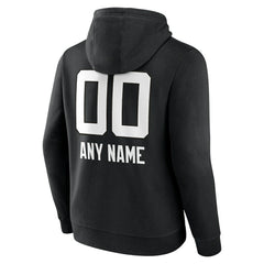 Jacksonville Jaguars Personalized Name & Number Team Wordmark Pullover Hoodie Black - NFL