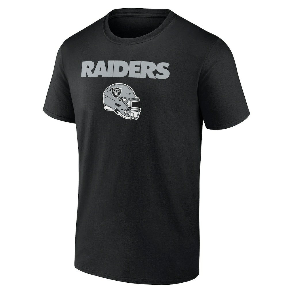 Las Vegas Raiders Personalized Name & Number Team Wordmark T-Shirt Black - NFL