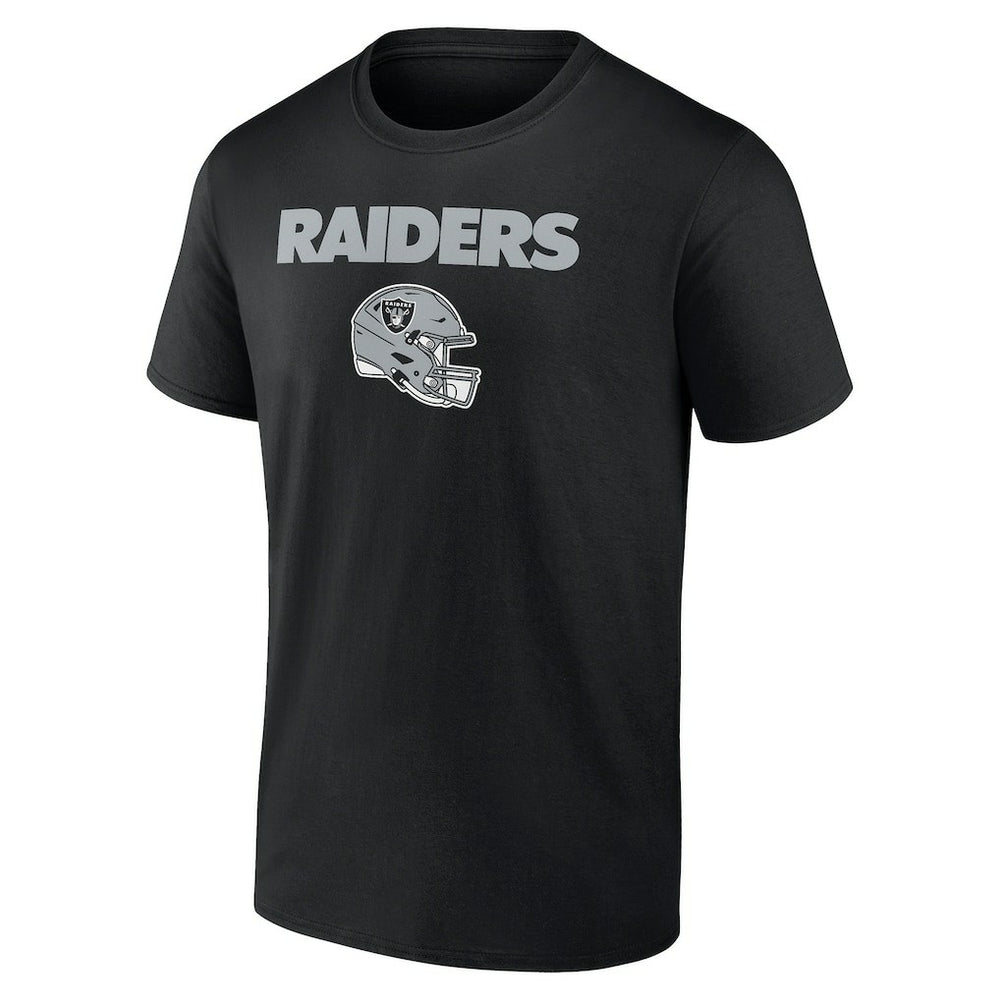 Las Vegas Raiders Personalized Name & Number Team Wordmark T-Shirt Black - NFL