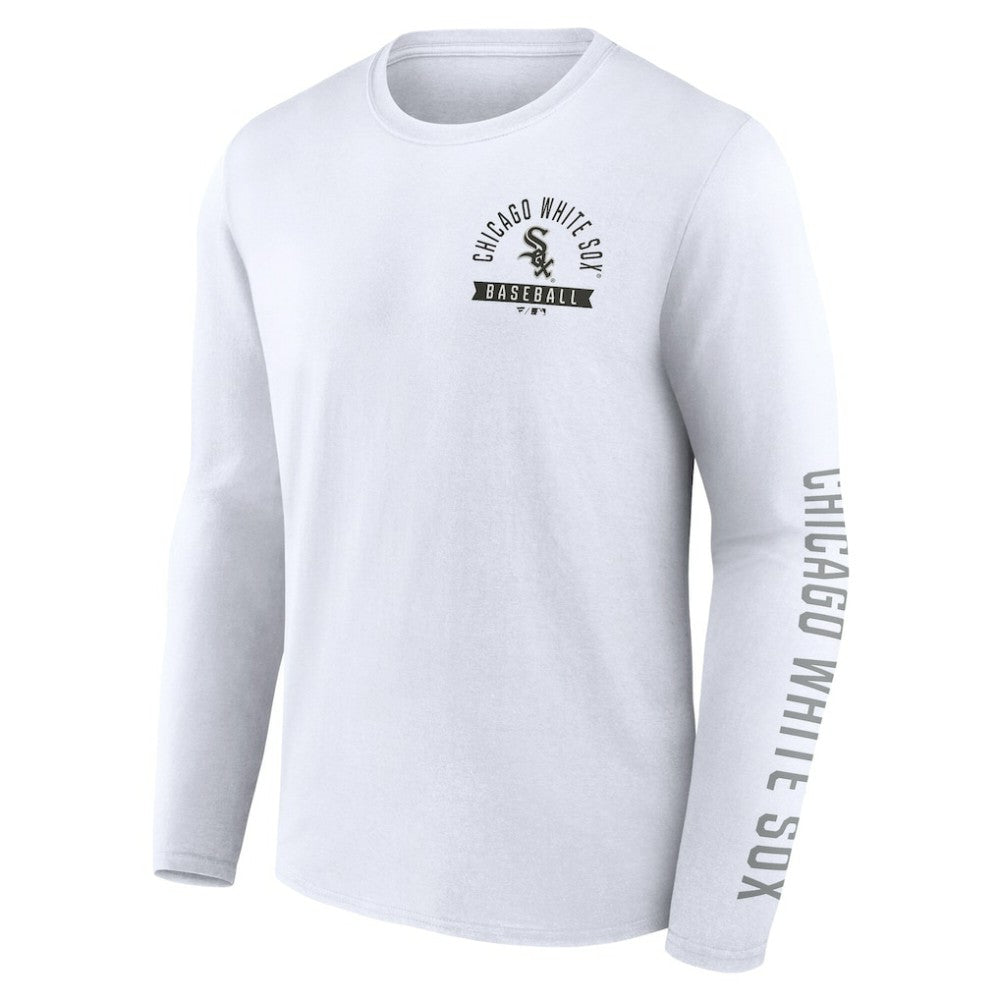 Chicago White Sox Fanatics Press Box Long Sleeve T-Shirt Clearance
