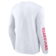 Cleveland Guardians Fanatics Press Box Long Sleeve T-Shirt On Sale