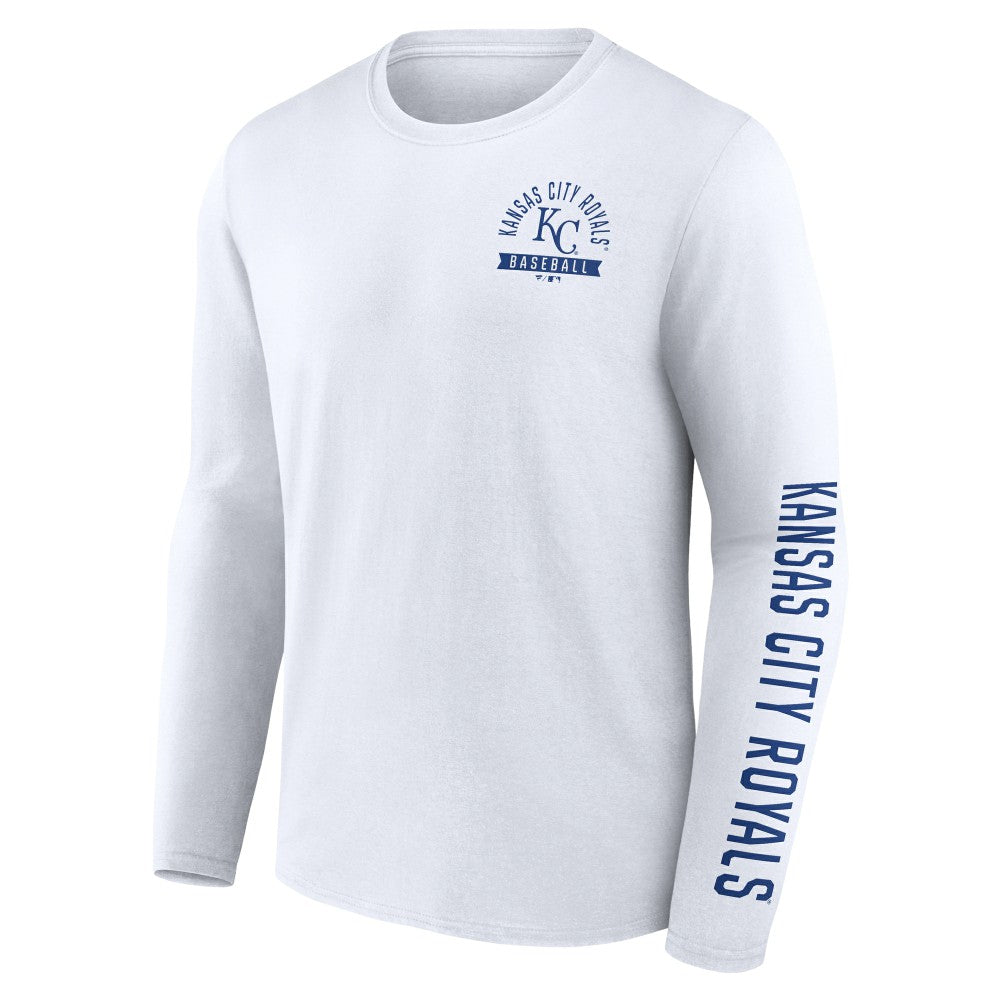 Kansas City Royals Fanatics Press Box Long Sleeve T-Shirt Sale