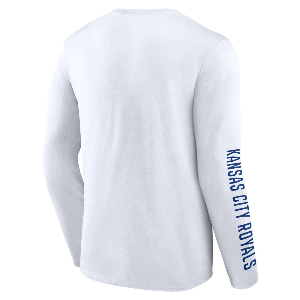 Kansas City Royals Fanatics Press Box Long Sleeve T-Shirt Sale