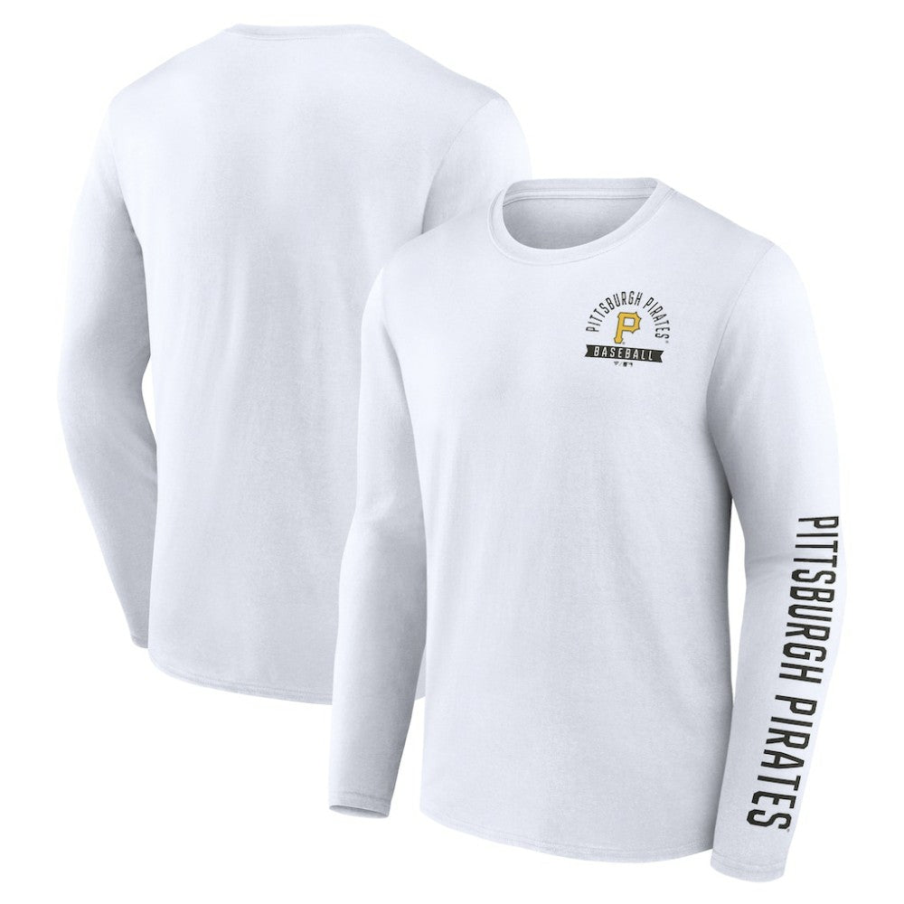 Pittsburgh Pirates Fanatics Press Box Long Sleeve T-Shirt for sale