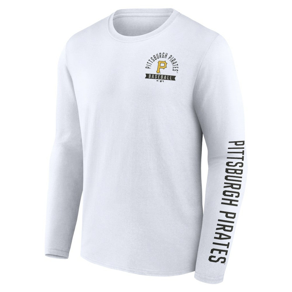 Pittsburgh Pirates Fanatics Press Box Long Sleeve T-Shirt for sale