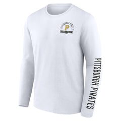 Pittsburgh Pirates Fanatics Press Box Long Sleeve T-Shirt for sale