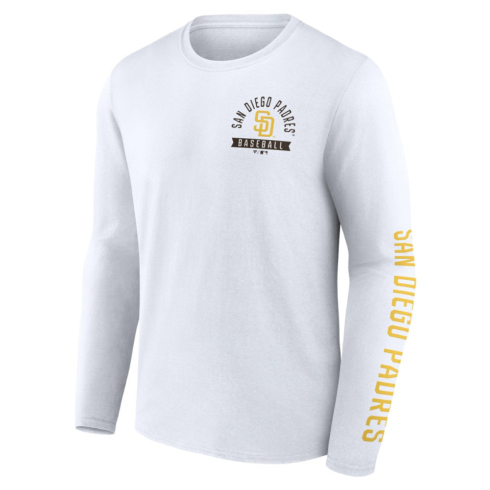 San Diego Padres Fanatics Press Box Long Sleeve T-Shirt discount