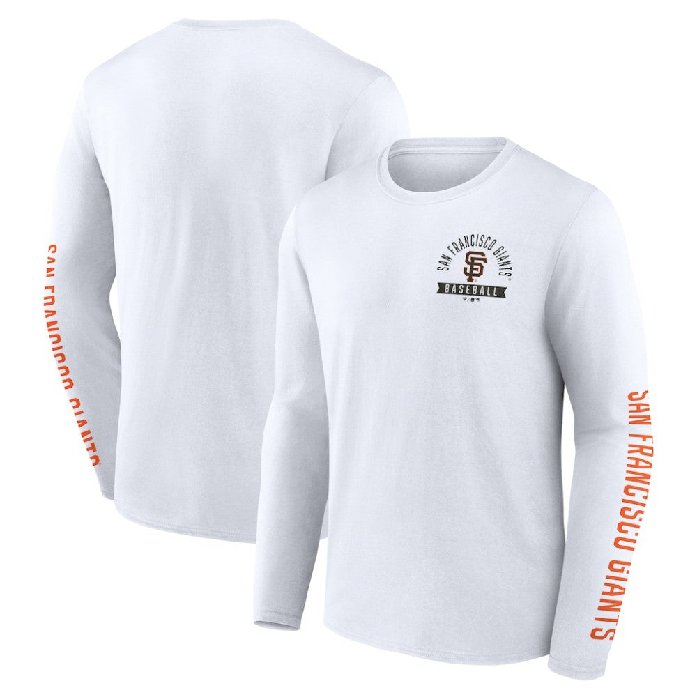 San Francisco Giants Fanatics Press Box Long Sleeve T-Shirt Sale