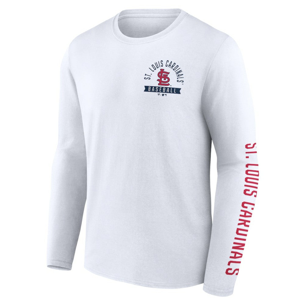 St. Louis Cardinals Fanatics Press Box Long Sleeve T-Shirt Lifestyle
