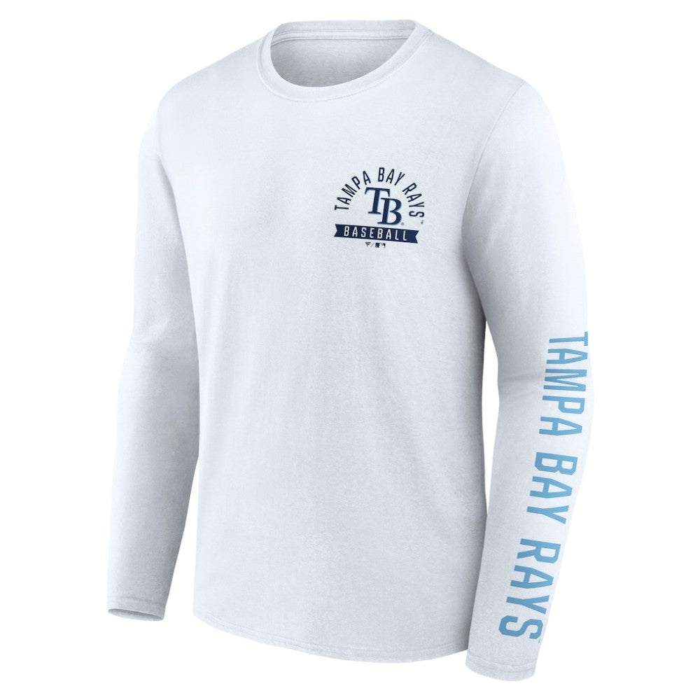 Tampa Bay Rays Fanatics Press Box Long Sleeve T-Shirt discount