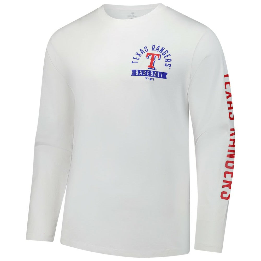 Texas Rangers Fanatics Press Box Long Sleeve T-Shirt Sale